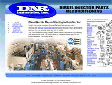 Tablet Screenshot of dnrind.com